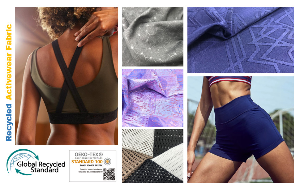 中国 最もよい リサイクルされたプラスチックから作られるActivewear 販売